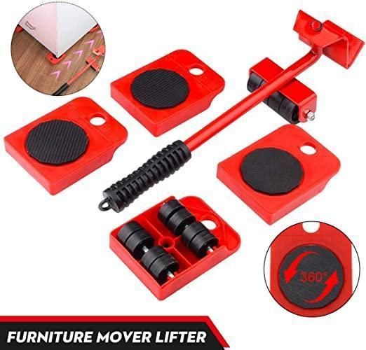 Home Heavy-Duty Furniture Lifter &  Roller Mover Set