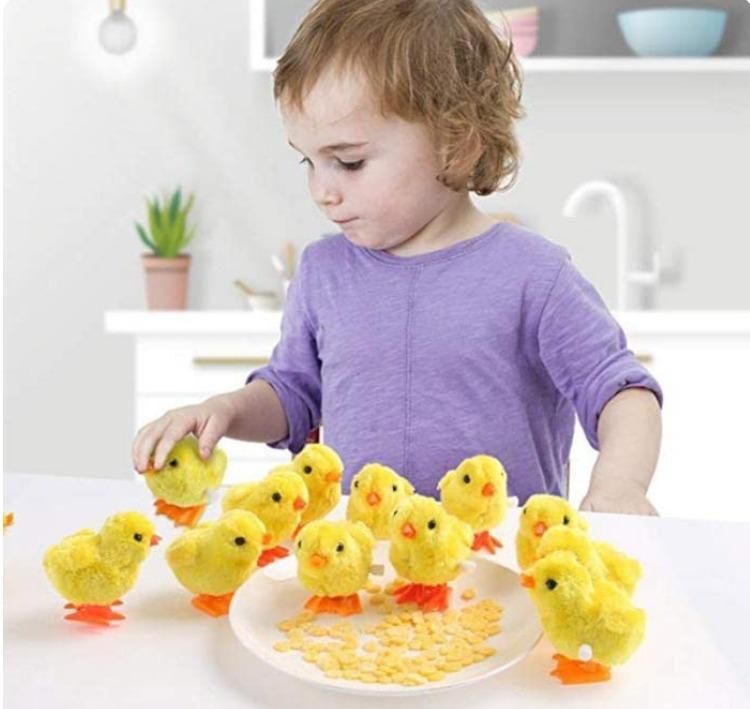 Plush Jumping Chicken  Wind-Up