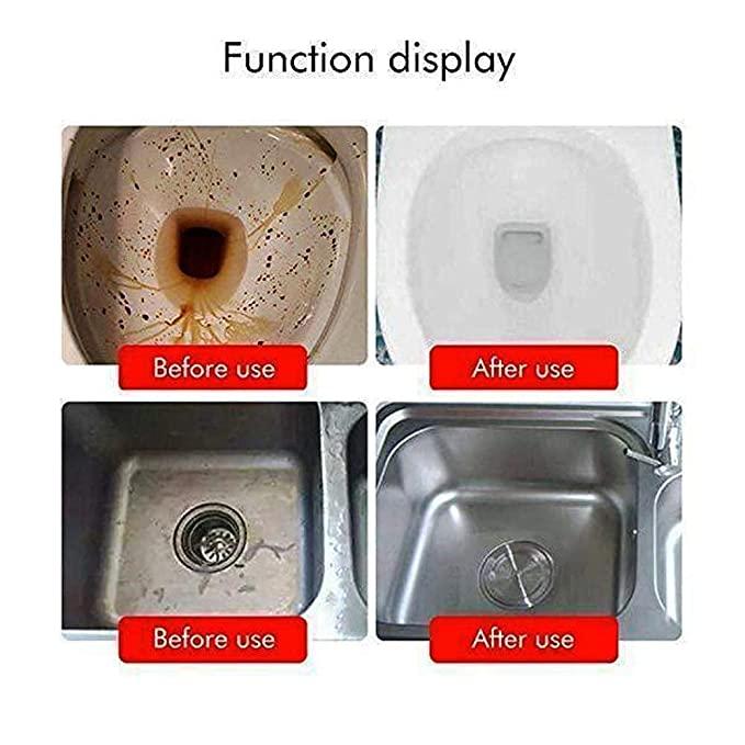 Powerful Drain Cleaner Blockage Remover Powder