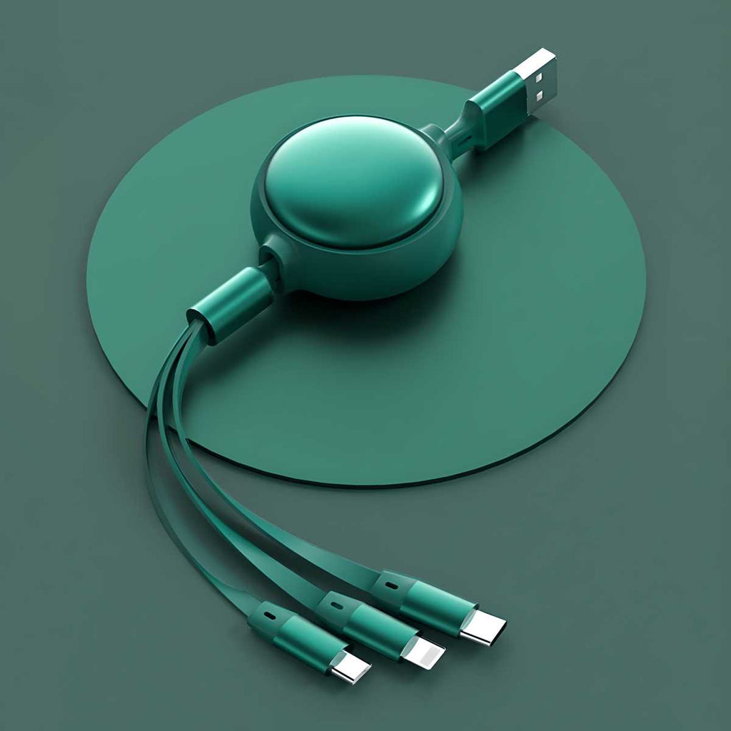 Smart 3-in-1 Multi Fast  Charging Cable