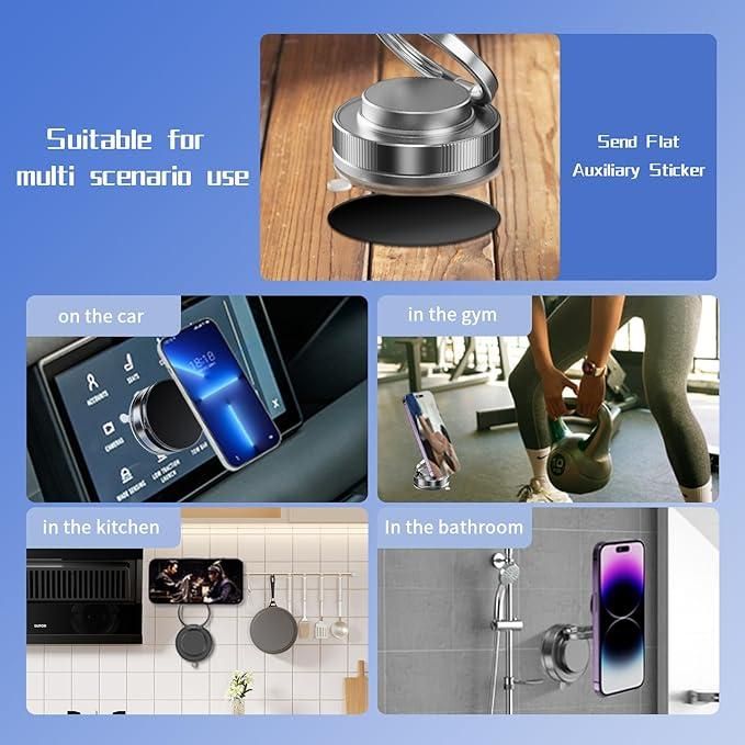 360° Vacuum Magnetic Car Phone Holder