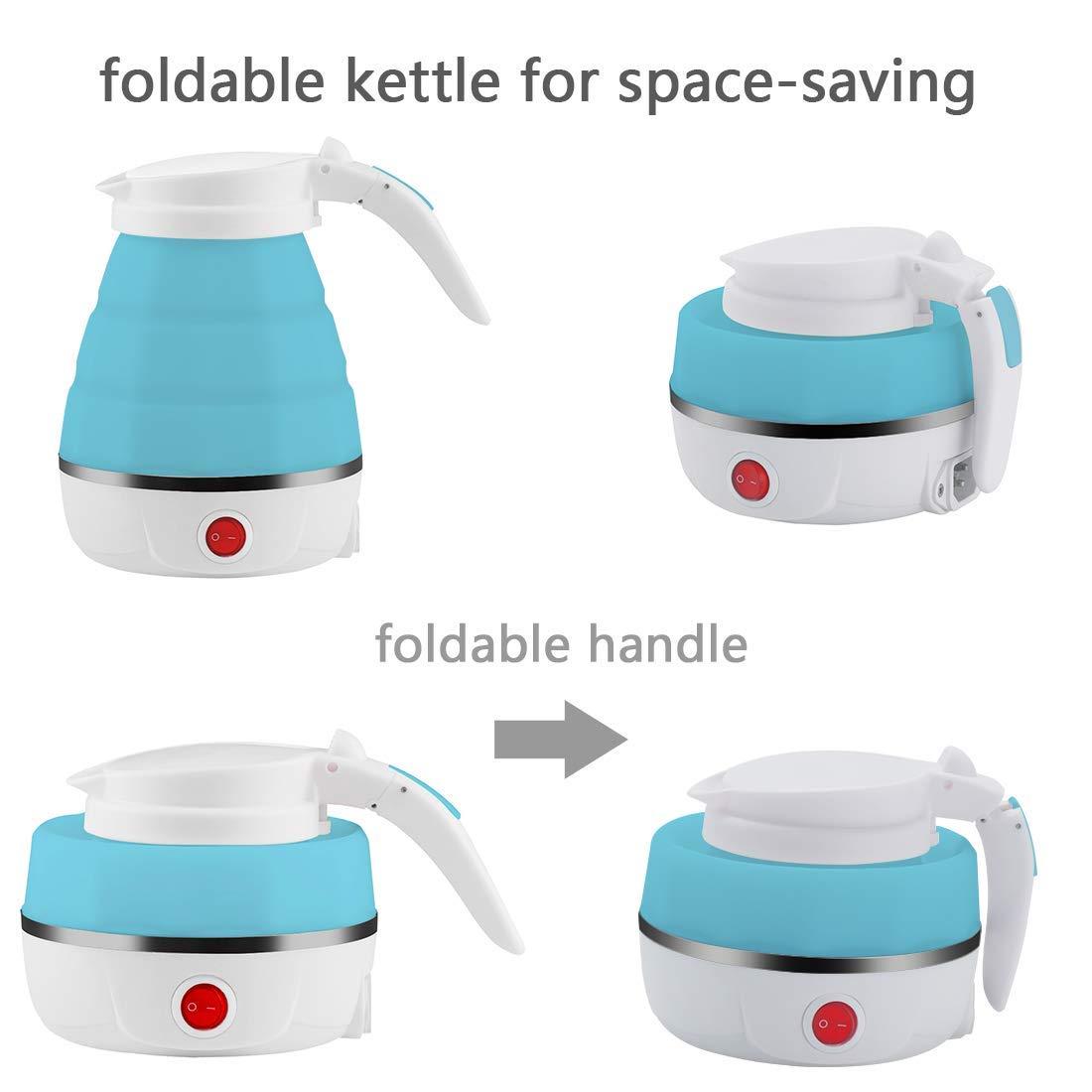 Portable Silicone Electric Travel Water Kettle