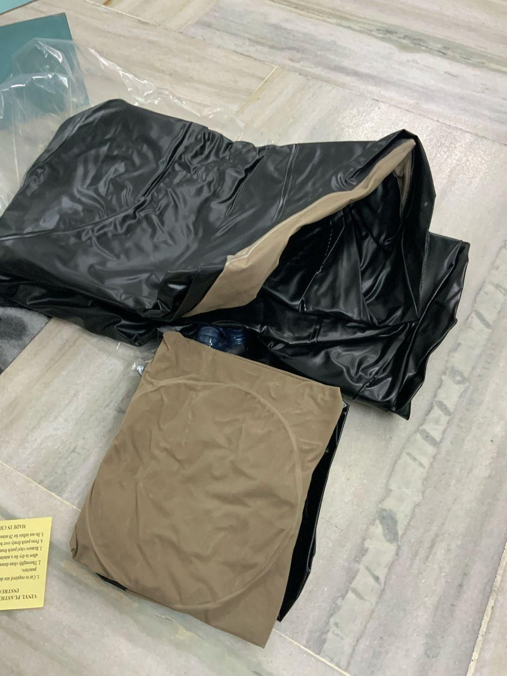 2-in-1 Portable Inflatable Sofa Chair Lounge Chair Set