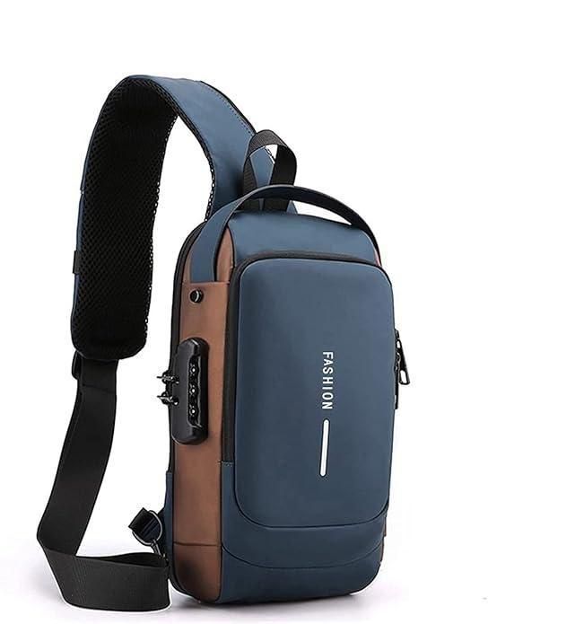 USB Smart Anti-Theft Charging Sling Bag