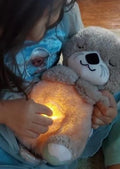 Breathing Teddy Bear with Music & Night Light