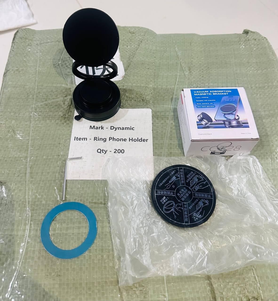 360° Vacuum Magnetic Car Phone Holder