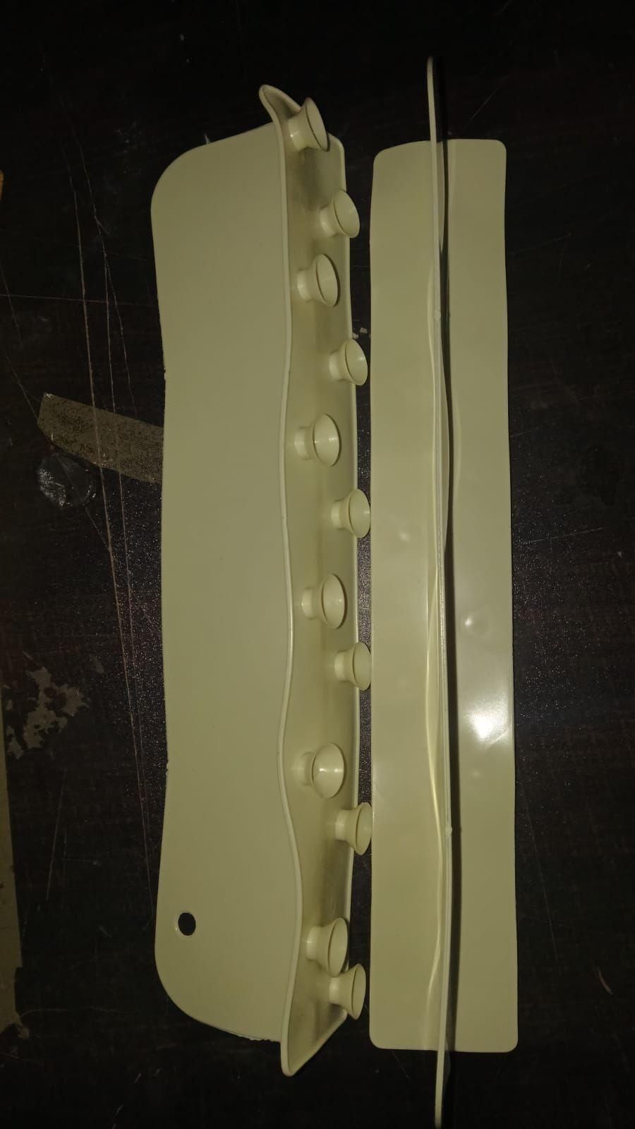 2-Piece Silicone Kitchen Sink Water Splash Guard