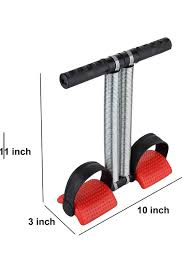 Portable Double Resistance Tummy Trimmer Pull Rope